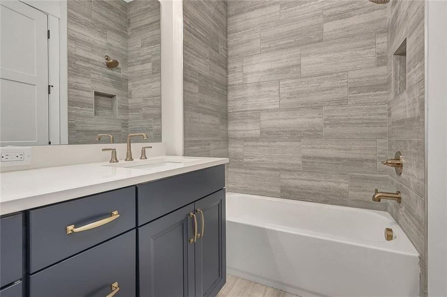 Furnished interior view inside a new home in Trilith, Fayetteville (Image 6).