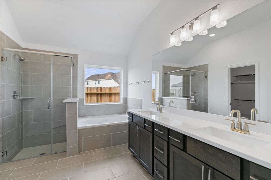 Furnished interior view inside a new home in Aldeana, Bonney (Image 13).