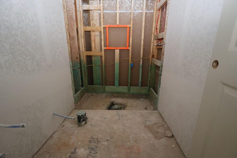 In-progress construction of a new home in Grand Central Park - Ascent Collection, Conroe, TX (Image 6).