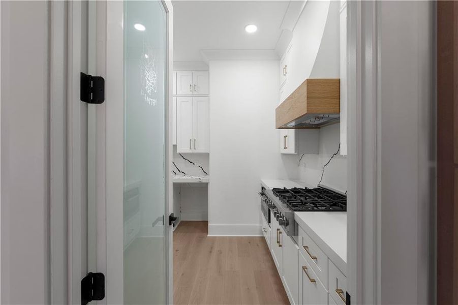 Furnished interior view inside a new home in , Suwanee (Image 62).