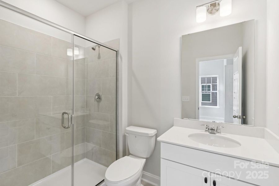 Furnished interior view inside a new home in Edgewood Preserve, Huntersville (Image 8). Furnished interior view inside a new home in Edgewood Preserve, Huntersville (Image 8).