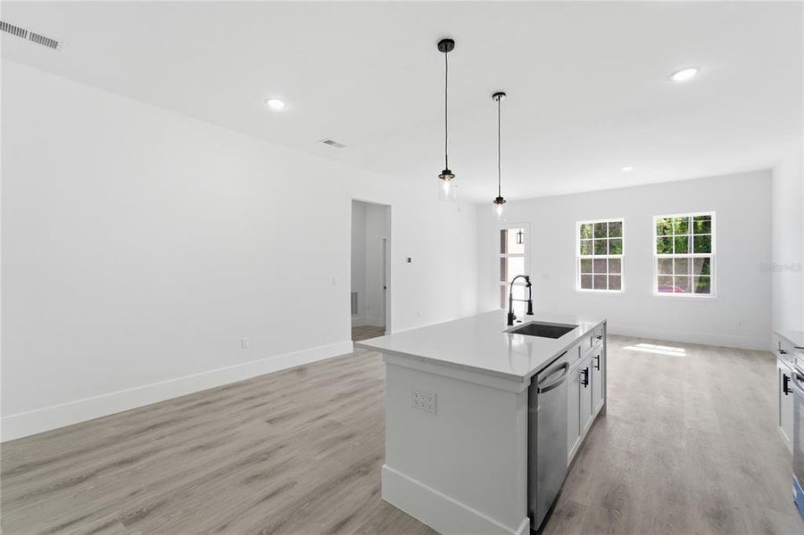 Furnished interior view inside a new home in , Dunnellon (Image 6).