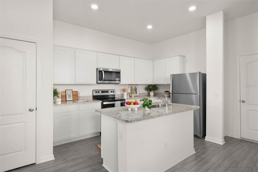 Furnished interior view inside a new home in Sol Vista, Dundee (Image 5). Furnished interior view inside a new home in Sol Vista, Dundee (Image 5).