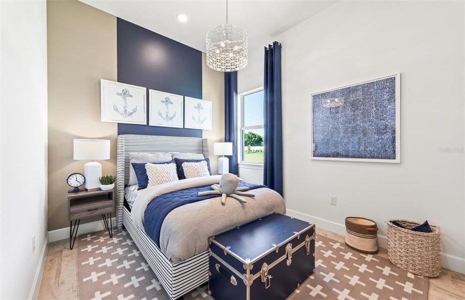 Furnished interior view inside a new home in BeachWalk by Manasota Key, Englewood (Image 7).