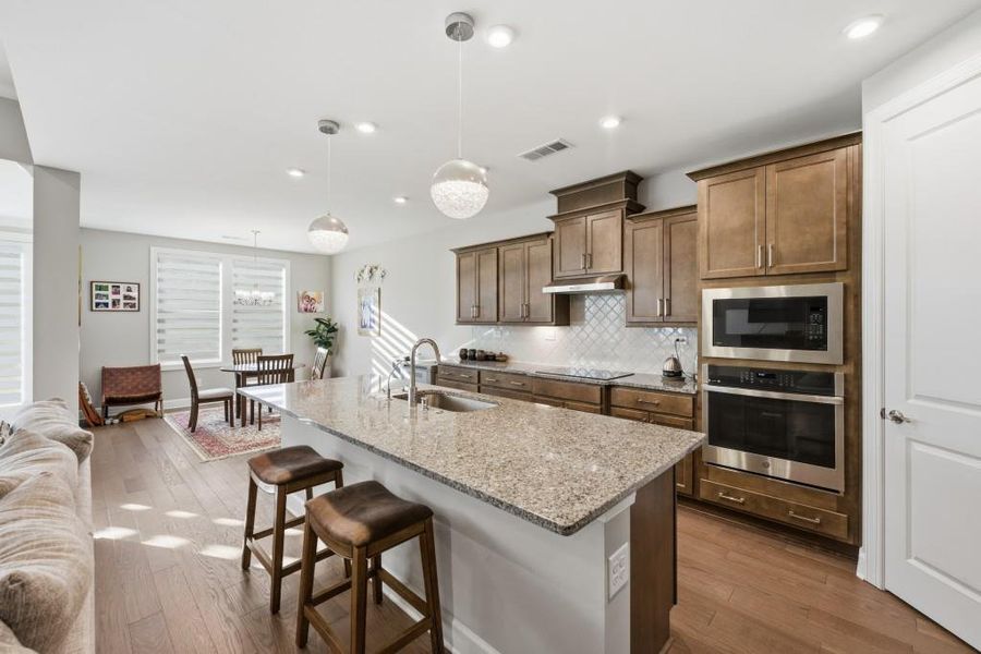 Furnished interior view inside a new home in , Hoschton (Image 19).