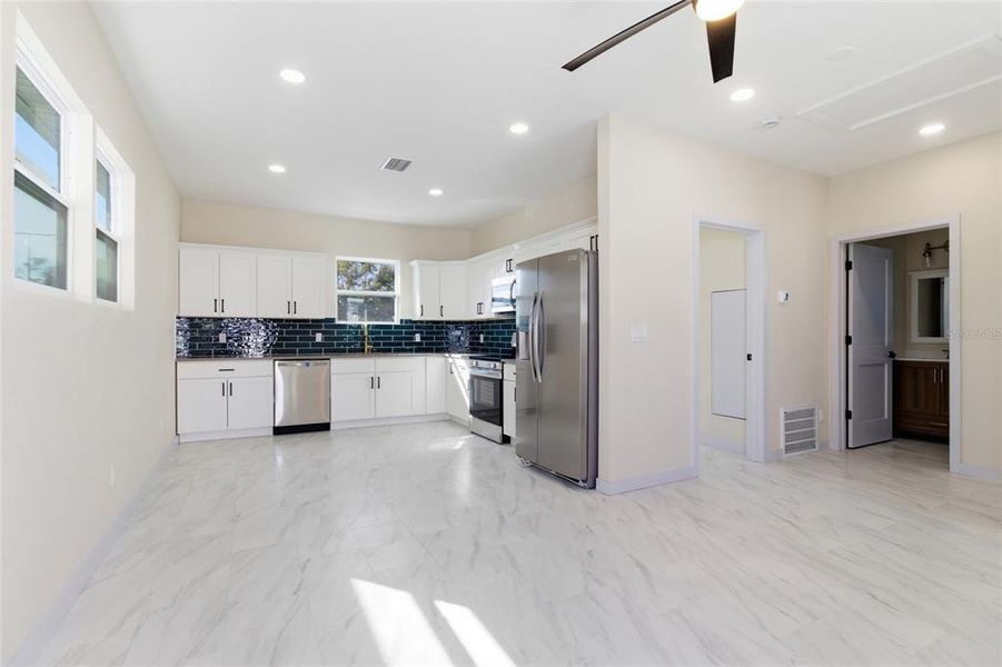 Furnished interior view inside a new home in , St. Petersburg (Image 9).