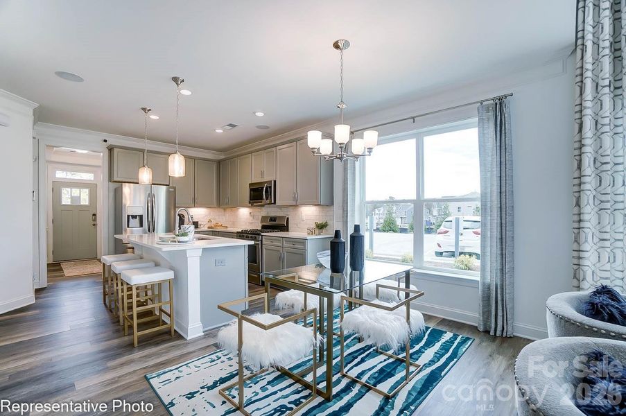 Furnished interior view inside a new home in Harrisburg Village, Harrisburg (Image 8).