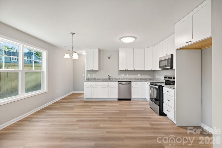 Furnished interior view inside a new home in , Kannapolis (Image 5).