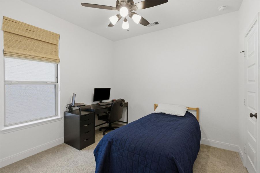 Furnished interior view inside a new home in Wolf Ranch, Georgetown (Image 29).
