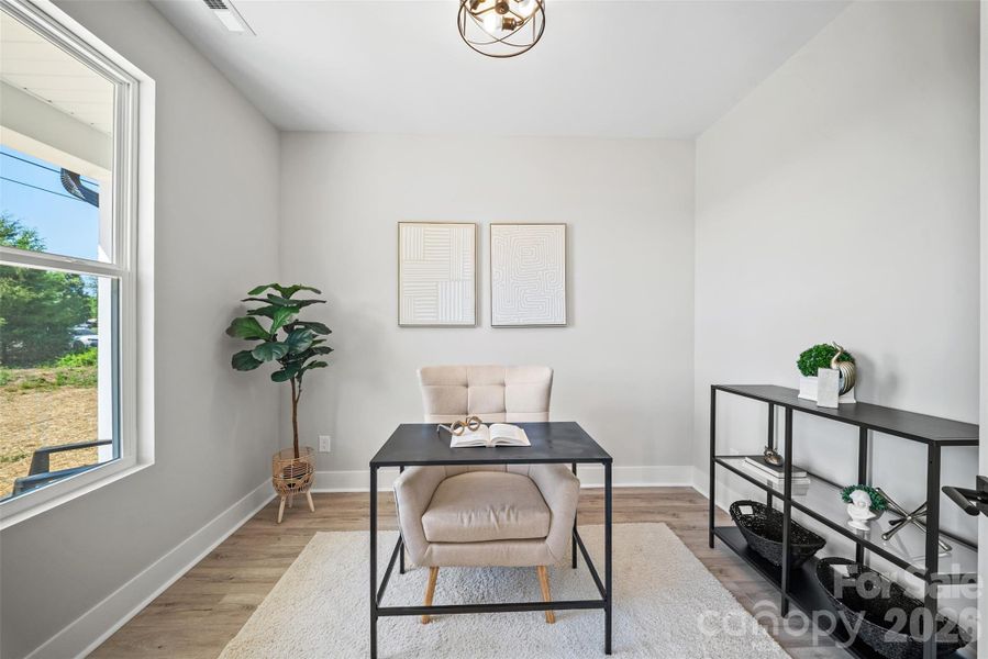 Furnished interior view inside a new home in , Concord (Image 18).