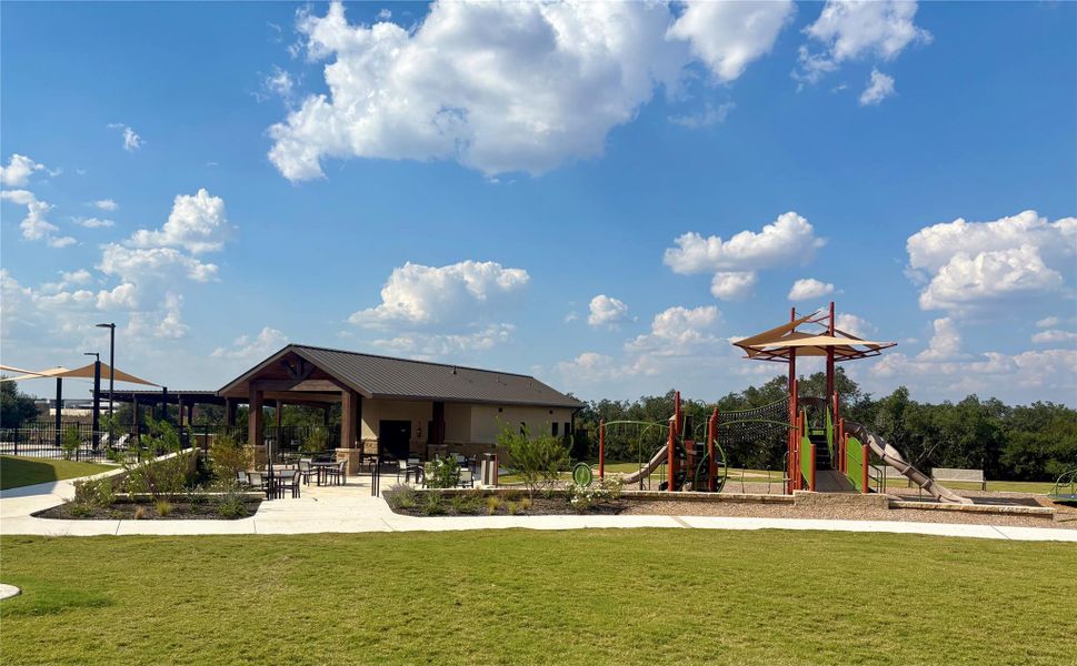 One of the community playgrounds One of the community playgrounds
