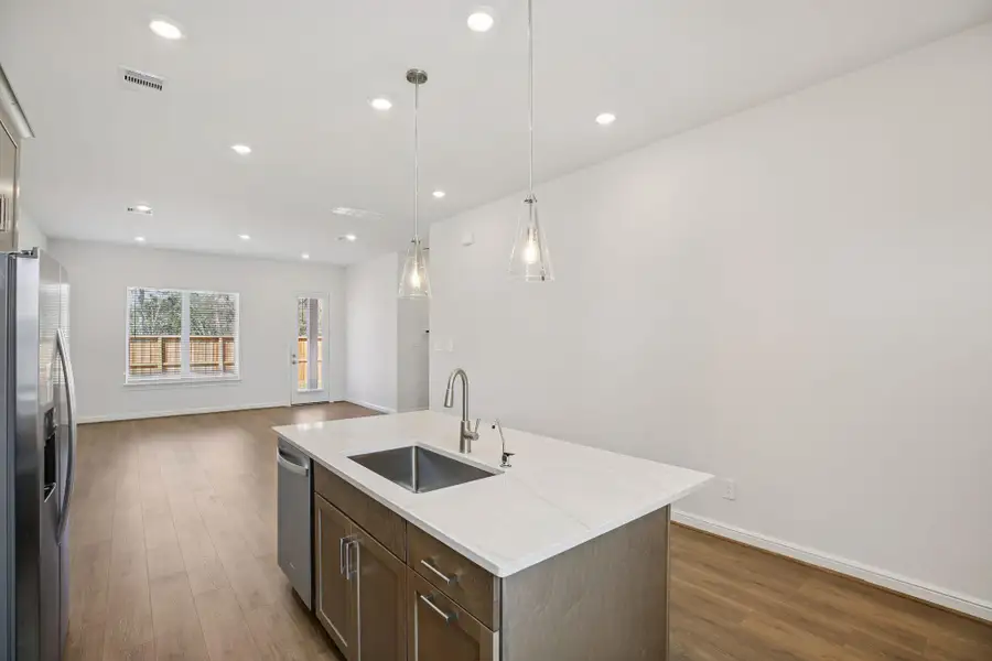 Furnished interior view inside a new home in Pinewood Trails - Luxe Series, Atascocita (Image 9).