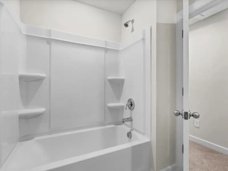 Furnished interior view inside a new home in Crossing at Abner Creek Townes, Greer (Image 9). Furnished interior view inside a new home in Crossing at Abner Creek Townes, Greer (Image 9).