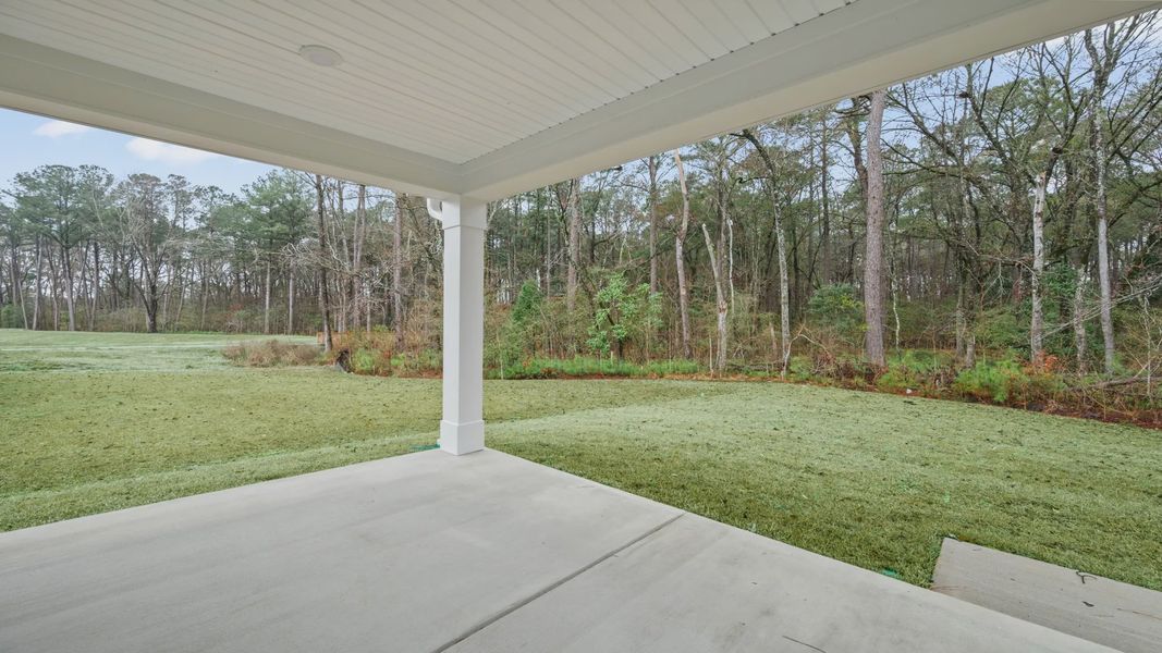 Furnished interior view inside a new home in Creekside at Andrews, Summerville (Image 7).