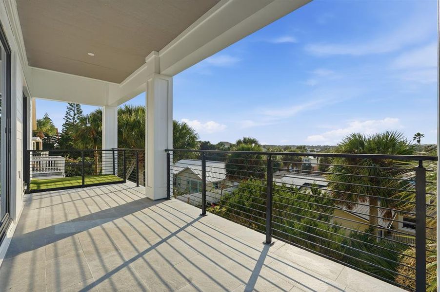 Exterior details and patio area of a home in , Flagler Beach (Image 28).