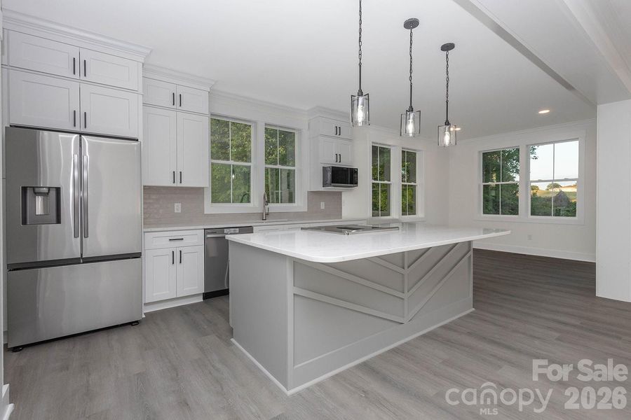 Furnished interior view inside a new home in , Kings Mountain (Image 11).