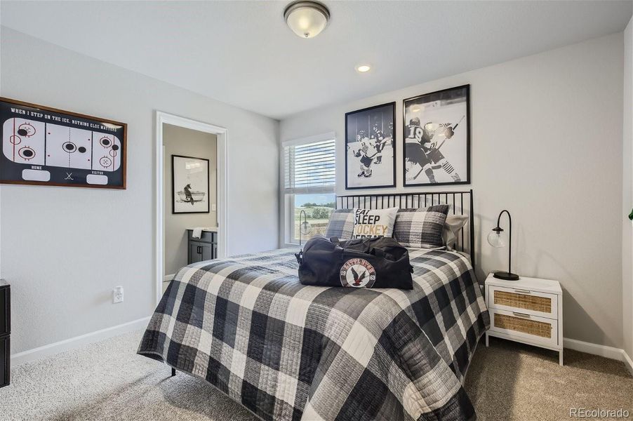 Furnished interior view inside a new home in , Fort Collins (Image 19).