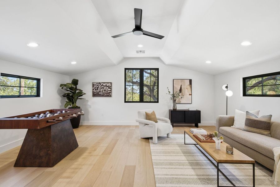 Furnished interior view inside a new home in , Austin (Image 9).
