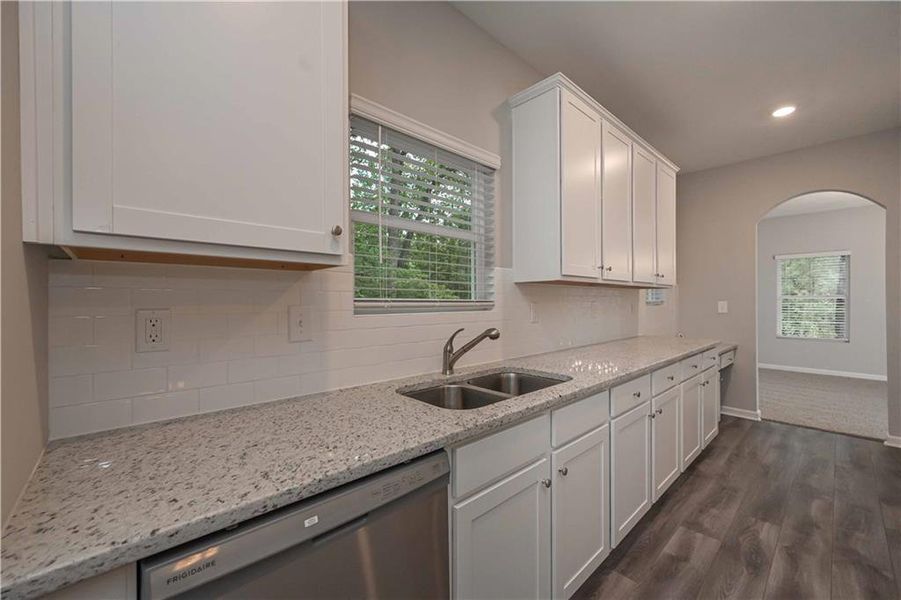 Furnished interior view inside a new home in , Newnan (Image 10). Furnished interior view inside a new home in , Newnan (Image 10).