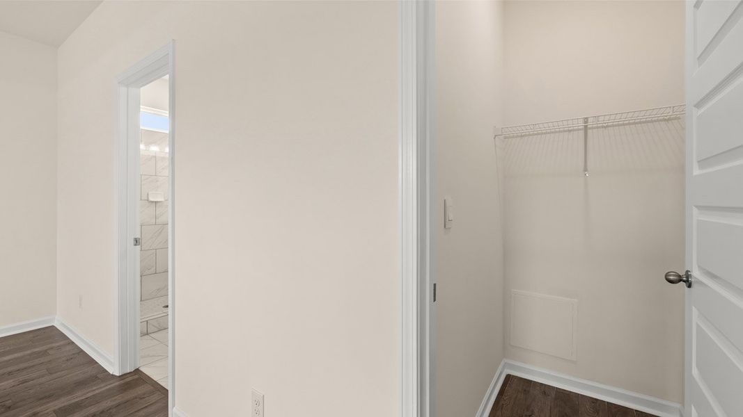 Representative unfurnished interior of a home built from the Marlene by D.R. Horton in The Gates at Pates Creek, Hampton (Image 25).