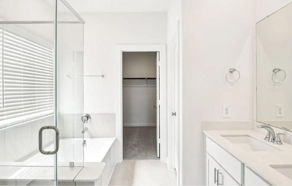 Photo is not of the actual home, but is an inspirational photo of builder’s model home and may depict options, furnishings, and/or decorator features that are not included