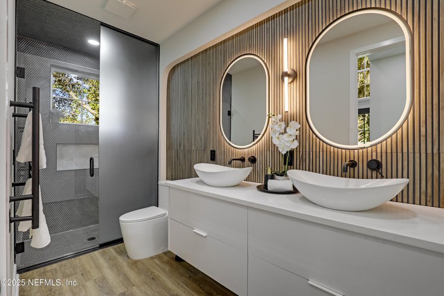 Furnished interior view inside a new home in , Jacksonville (Image 39).