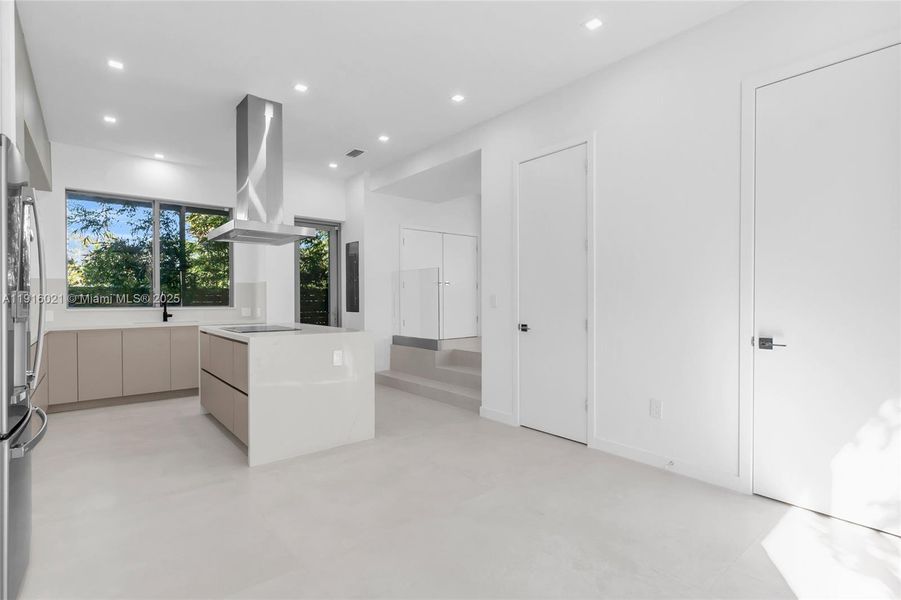 Furnished interior view inside a new home in , Miami (Image 15).