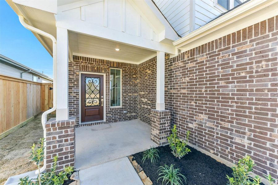Exterior details and patio area of a home in Colony at Pinehurst, Pinehurst (Image 3).
