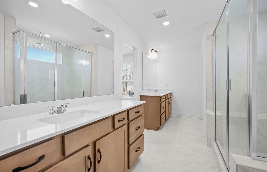 Furnished interior view inside a new home in Elmbrook, Indian Trail (Image 6).