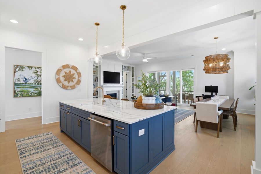 Furnished interior view inside a new home in , Johns Island (Image 15).