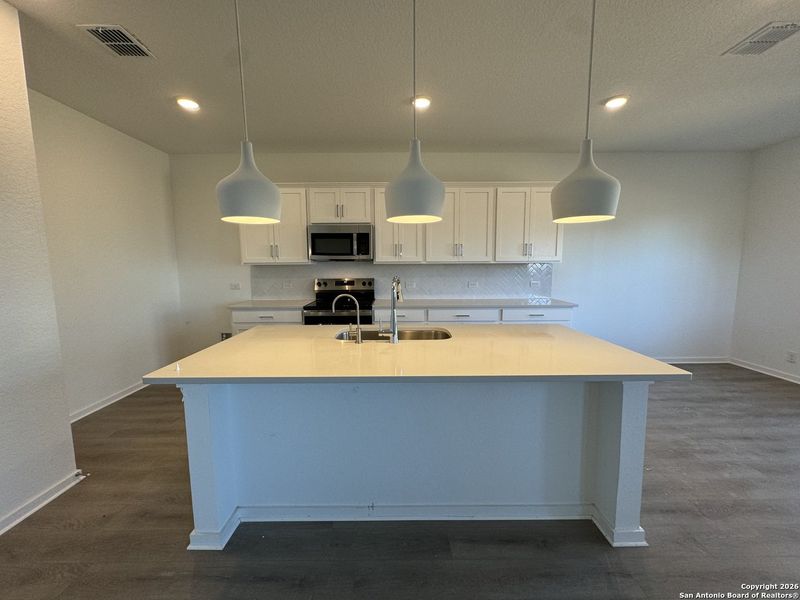 Furnished interior view inside a new home in Meadows at Hennersby Hollow 40's, San Antonio (Image 13). Furnished interior view inside a new home in Meadows at Hennersby Hollow 40's, San Antonio (Image 13).