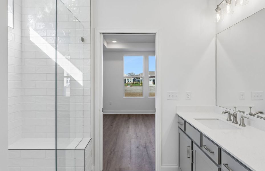 Furnished interior view inside a new home in Del Webb Southern Harmony, Murfreesboro (Image 14).