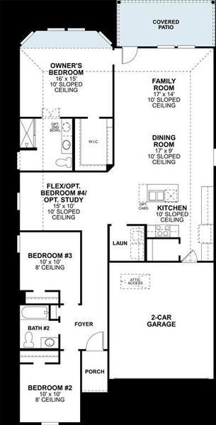 2D floor plan layout of this home in Forest Park, Princeton, TX (Image 2). 2D floor plan layout of this home in Forest Park, Princeton, TX (Image 2).