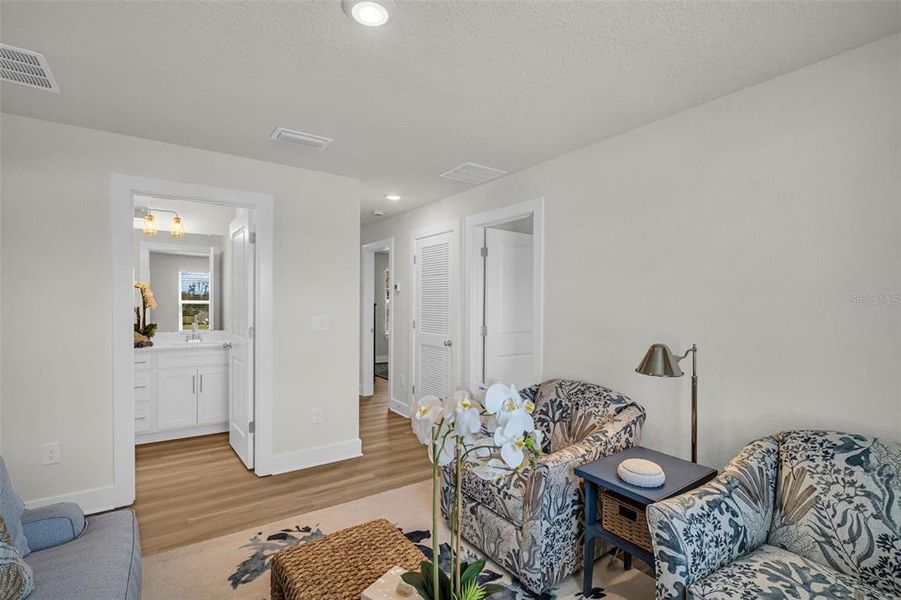Furnished interior view inside a new home in , Hudson (Image 32).