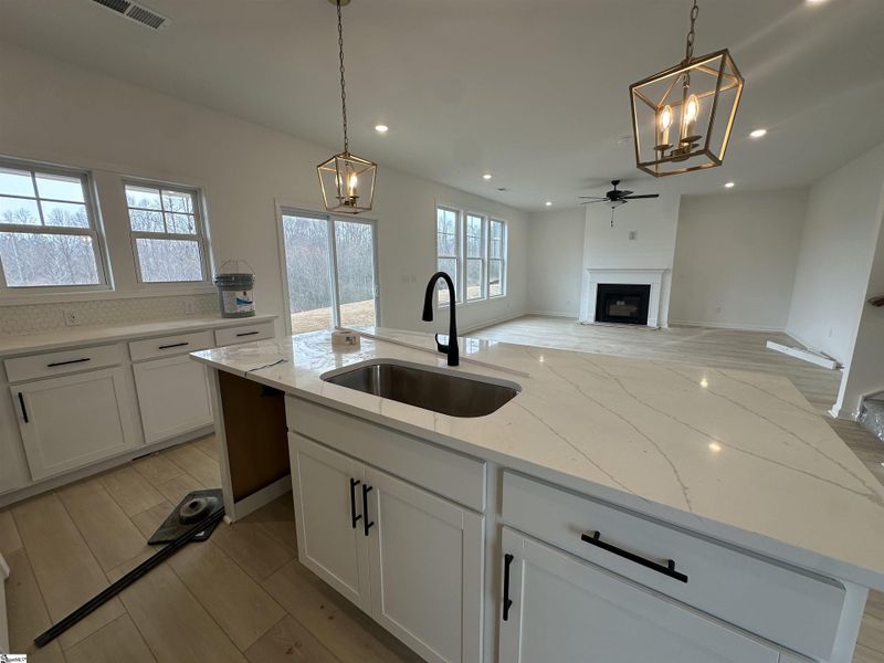 Furnished interior view inside a new home in Shiloh Trail, Wellford (Image 10).