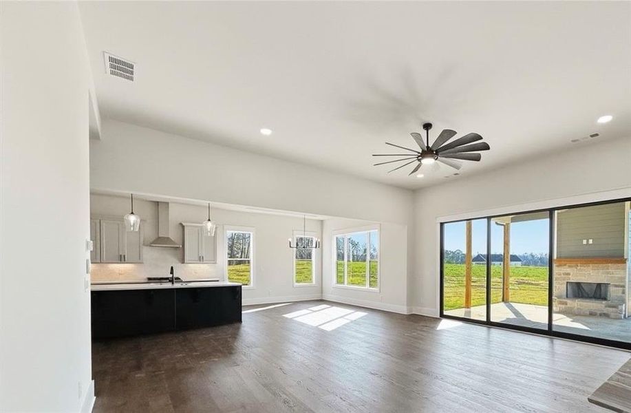 Spacious, unfurnished interior of a new home in , Rydal (Image 51).