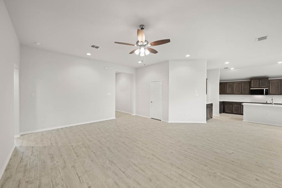 Front exterior of a new home in Mountain Valley, Burleson, TX, highlighting curb appeal (Image 27).