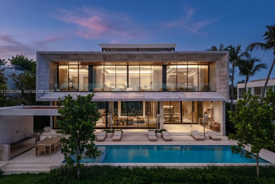 Exterior details and patio area of a home in , Miami Beach (Image 23).