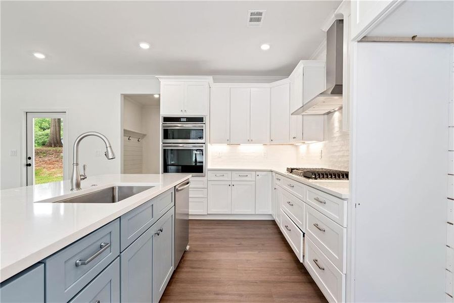 Furnished interior view inside a new home in , Commerce (Image 6).