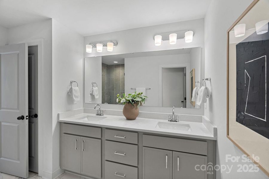 Furnished interior view inside a new home in , Charlotte (Image 7).