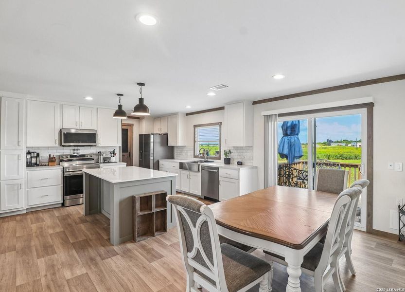 Furnished interior view inside a new home in , Jourdanton (Image 15).