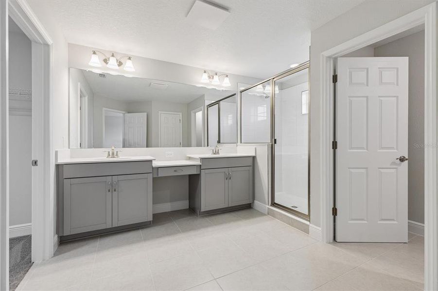 Furnished interior view inside a new home in Mirada, San Antonio (Image 8).