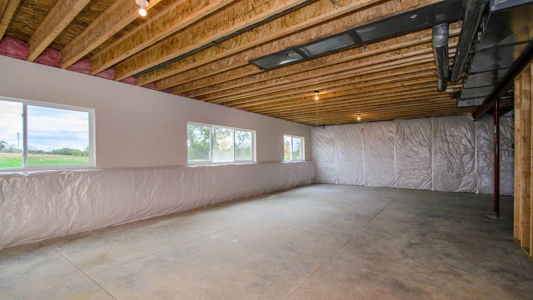 Construction in progress for homes built from the The Abington by Norfolk Homes in Valleys, Jackson, MI (Image 83).