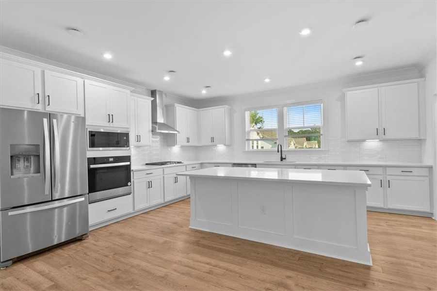 Furnished interior view inside a new home in , Decatur (Image 3).