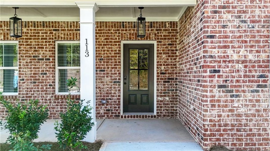 Exterior details and patio area of a home in , Ellenwood (Image 4).
