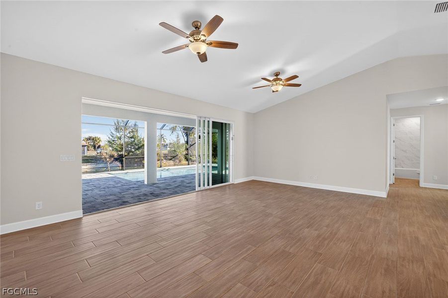 Spacious, unfurnished interior of a new home in Cape Coral, Cape Coral (Image 22). Spacious, unfurnished interior of a new home in Cape Coral, Cape Coral (Image 22).
