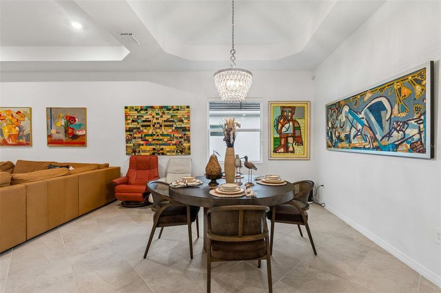 Furnished interior view inside a new home in , Venice (Image 8). Furnished interior view inside a new home in , Venice (Image 8).
