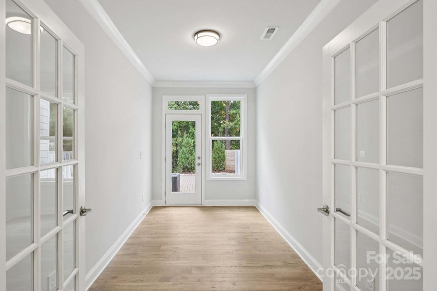 Spacious, unfurnished interior of a new home in Walk23, Huntersville (Image 16).