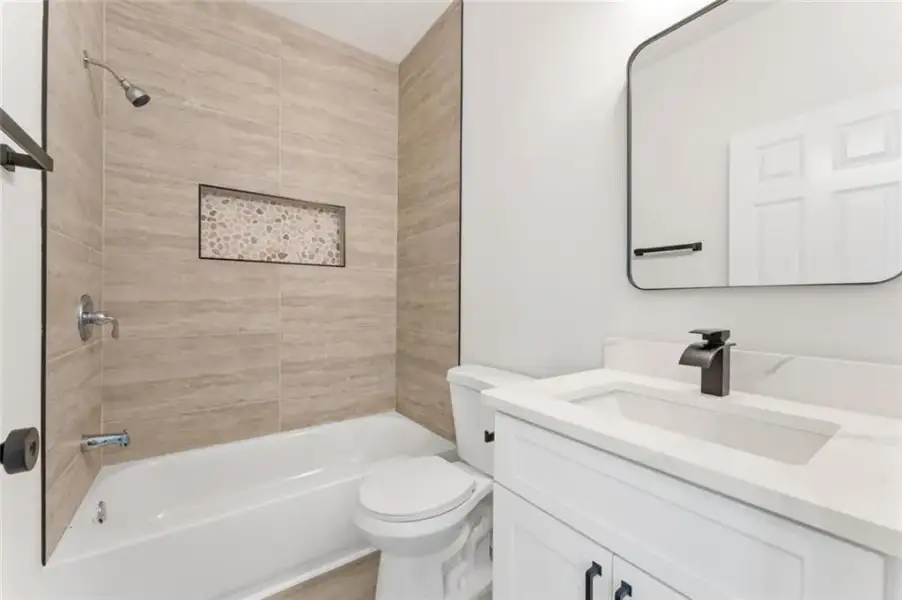 Furnished interior view inside a new home in , Douglasville (Image 9).