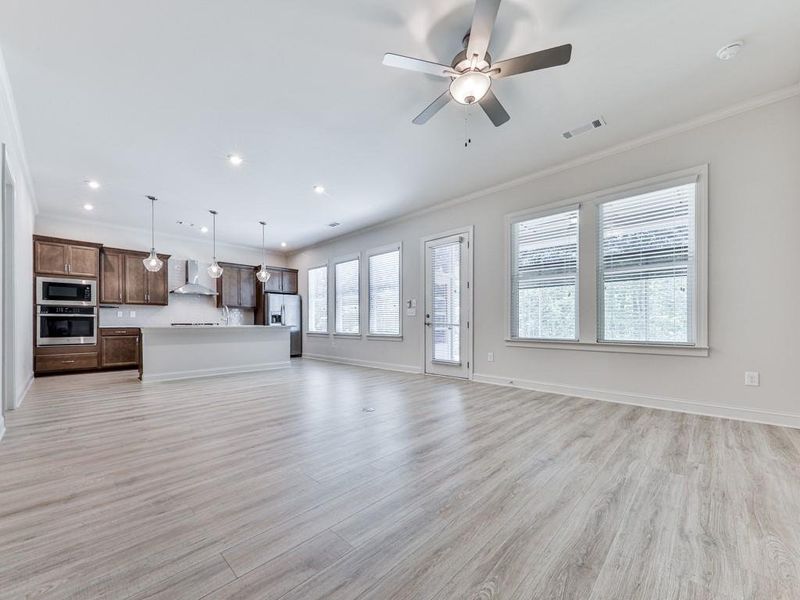 Spacious, unfurnished interior of a new home in , Ellijay (Image 25).